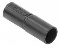 ELASTA Муфта труба-труба GI16G черная IEK