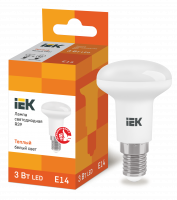 Лампа светодиодная R39 рефлектор 3Вт 230В 3000К E14 IEK