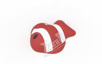 Фигура Красная рыбка LRM-02 MAXI из резиновой крошки