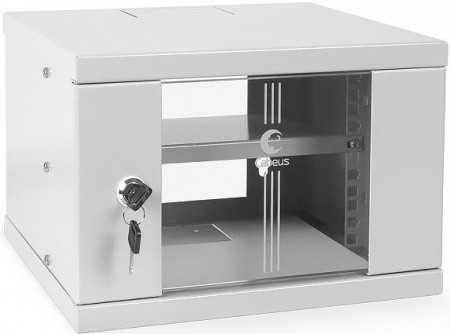 Шкаф телекоммуникационный настенный Cabeus WSC-4U 10 дюймов 4U – №1