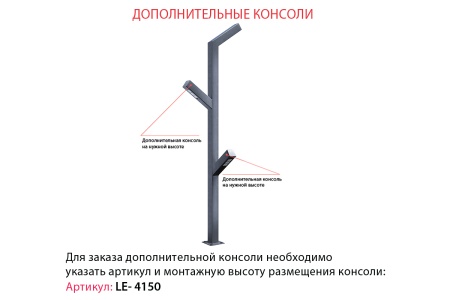 Светильник БУК (60°) 10 ВТ (1м) – №6