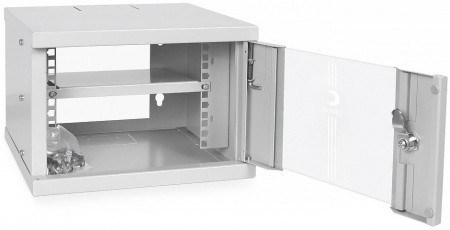 Шкаф телекоммуникационный настенный Cabeus WSC-4U 10 дюймов 4U – №3