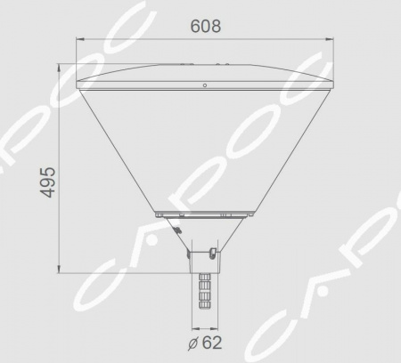 Светильник уличный светодиодный Мартини S LED (AX) MAR AX LED M O – №2