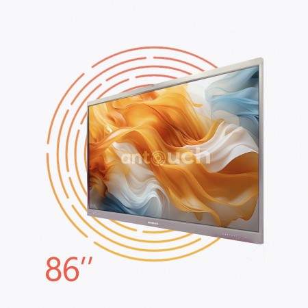 Интерактивная панель AnTouch ANTP-86-20iG3.1 86", ANDROID 14.0, 8 Гб / 128 Гб, 4К, 400 лм, датчик движения, Type-С, Miracast, Dlna, AirPlay, WI-FI – №1
