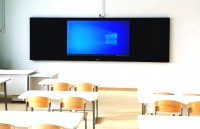 Интерактивная панель AnTouch Chalk Board ANTCHB-86-20i/10500H 86", ANDROID 8.0, 4 Гб / 32 Гб, 4К, 4000:1, 400 лм, Type-С, Miracast, Dlna, AirPlay, WI-FI, в комплекте с поверхностью для письма беспылевым мелом и OPS i5-10500H / 8 Гб / 256 Гб NVME, Win 10 (